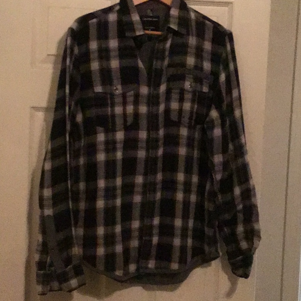 Calvin Klein Men’s LS shirt Size M